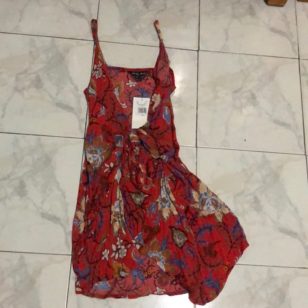 Colorful long top